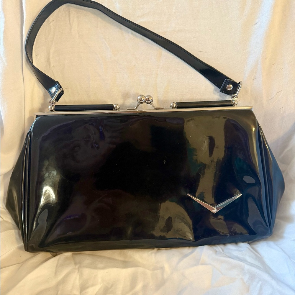 Lux De Ville Patent Leather Purse